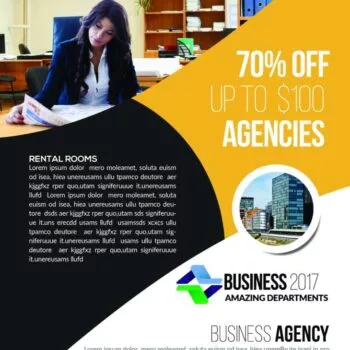 Agencies PSD flyer Template