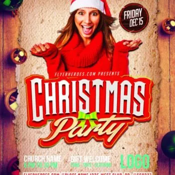 Christmass PSD Flyer Template