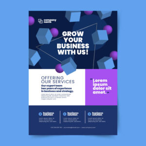 Business Effortless Designing: Editable Poster Templates