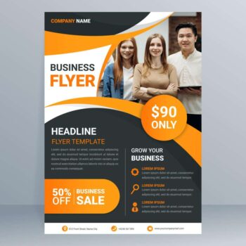 Business Flyer Personalize Your Poster: Editable Template Designs