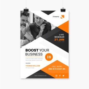 Business Editable Poster Templates: Customization at Your Fingertips