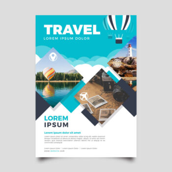 Travel Editable Poster Templates: Design Transformation