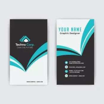 visiting card design