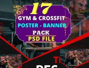 17+ GYM & CROSSFIT Banner Template Cheapest Price