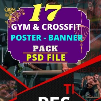 17+ GYM & CROSSFIT Banner Template Cheapest Price