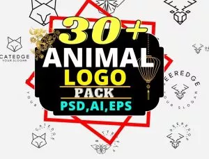 30+ animal Logo Pack Cheapest Price