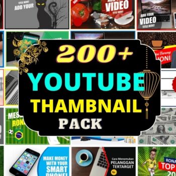 Youtube Thumbnail PSD Pack Bundle