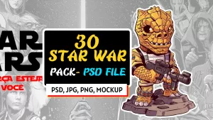 STAR WARS PACK PSD FILE