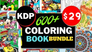 Amazon KDP Coloring Book Bundle