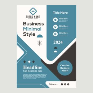 Business Customizable Poster Templates: Design Brilliance